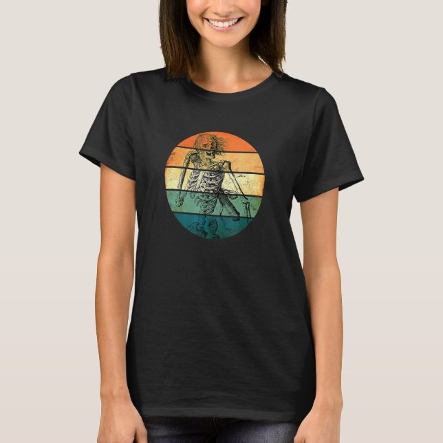 Dark Art Grunge Goth Occult Gothic Aesthetic Girl T-Shirt (Vorderseite)