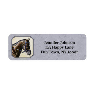 Dark Bay Sport Horse Gray