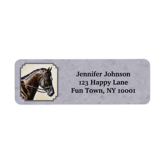 Dark Bay Sport Horse Gray (Vorne)