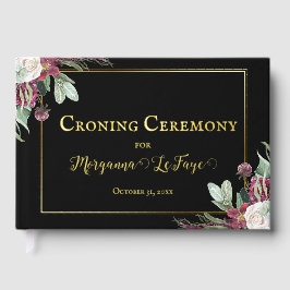 Dark Bloom Croning Ceremony Gästebuch