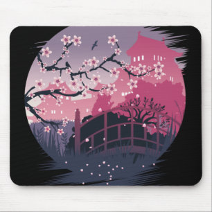 Dark Blossom Mousepad