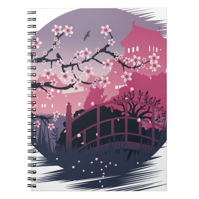 Dark Blossom Notizblock (Vorderseite)