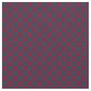 Dark Blue Dark Magenta Karos Stoff