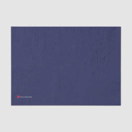 Dark Blue Decoupage Matching Seidenpapier