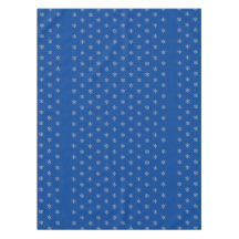 Dark Blue Jewish Holiday Tableclout mit Sternen