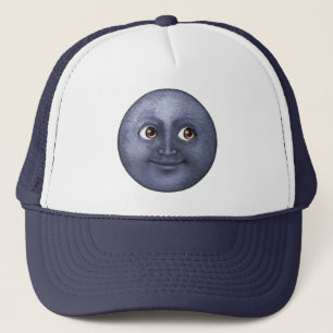 Dark Blue Moon - Emoji Truckerkappe