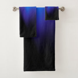 Dark Blue Ocean Towel Set