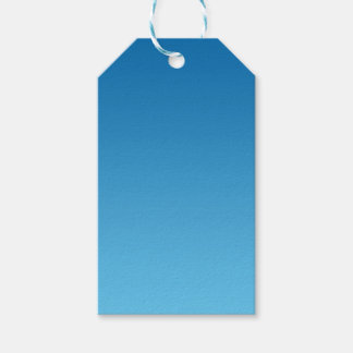 Dark Blue Ombre Geschenkanhänger