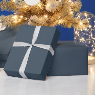 Dark Blue Personalisiert Retirement Herzlichen Glü Geschenkpapier