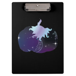 Dark Blue Pumpkin Klemmbrett