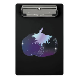 Dark Blue Pumpkin Mini Klemmbrett