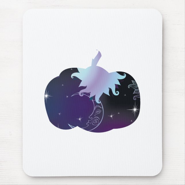 Dark Blue Pumpkin Mousepad (Vorne)