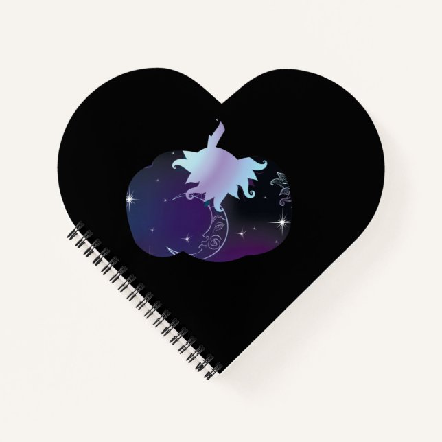 Dark Blue Pumpkin Notizbuch (Vorderseite)