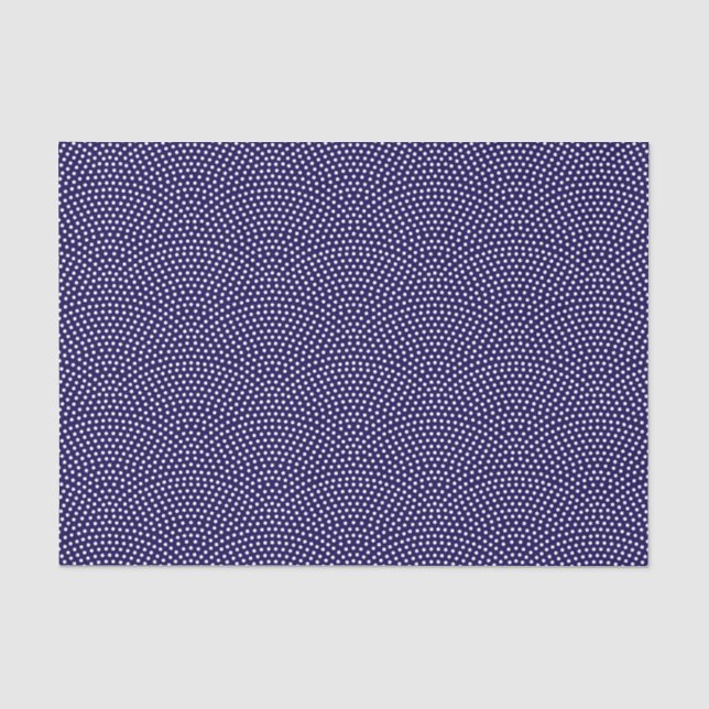 Dark Blue Same Komon (groß) Seidenpapier (Vorderseite)