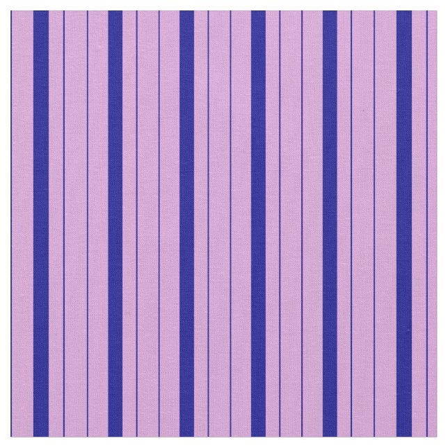 Dark Blue und Pflaumenmuster Stoff (Nahaufnahme)