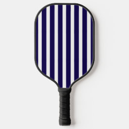 Dark Blue und Weiß gestreifter Pickleball-Schläger Pickleball Schläger