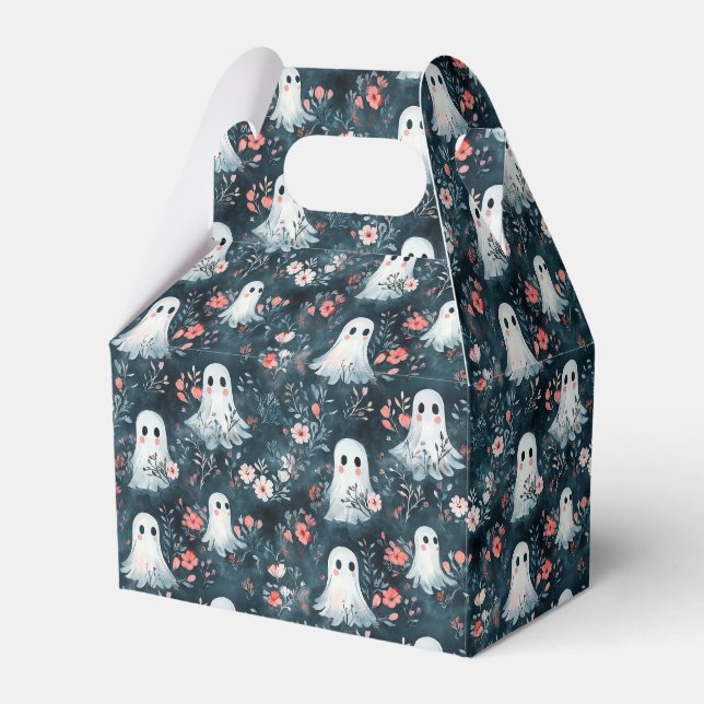 Dark Boho Ghost Pattern Gefälligkeitsbox Geschenkschachtel (Vorderseite)