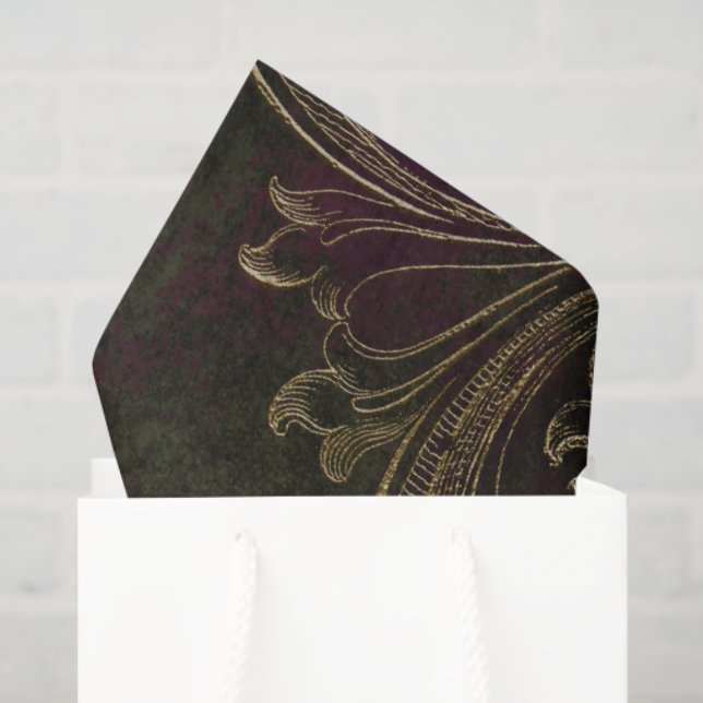 Dark Boudoir Seidenpapier (Geschenktüte)