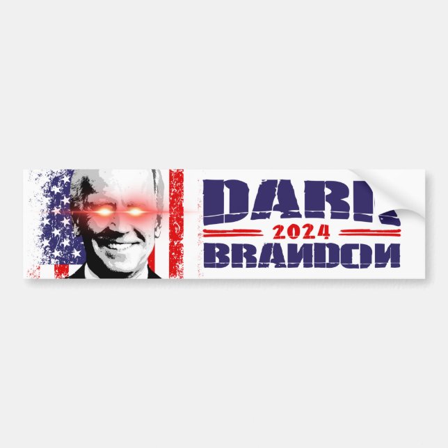Dark Brandon 2024 Autoaufkleber (Vorne)