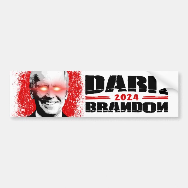 Dark Brandon 2024 Autoaufkleber (Vorne)