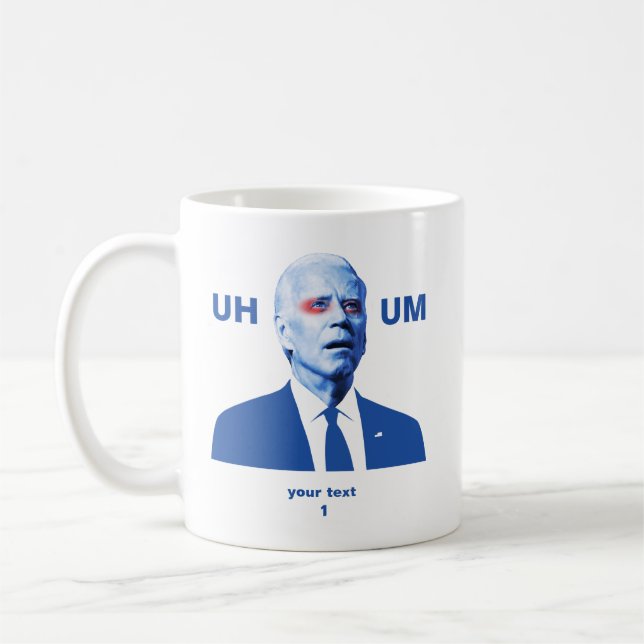 Dark Brandon Campaign Parody Funny Kaffeetasse (Links)