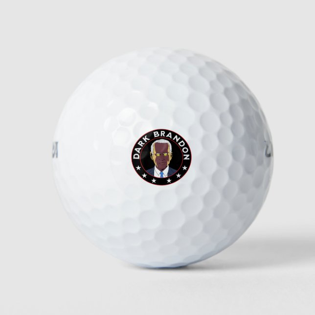 Dark Brandon Golfball (Vorderseite)