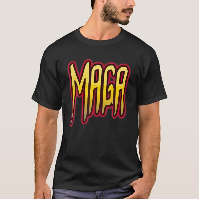 Dark Brandon Halloween Kostüm Beängstigend Trump M T-Shirt (Vorderseite)