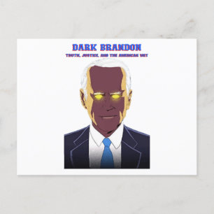 Dark Brandon Postkarte