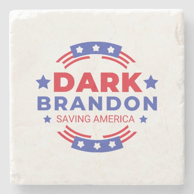 Dark Brandon Steinuntersetzer (Vorderseite)