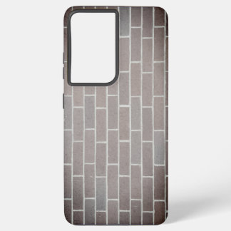 Dark Brown Brick Phone Case Samsung Galaxy Hülle