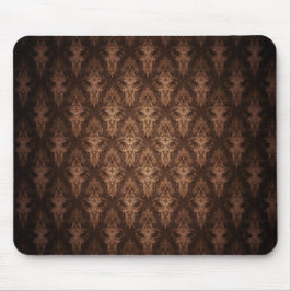 Dark Brown Gothic Mouse Pad Mousepad