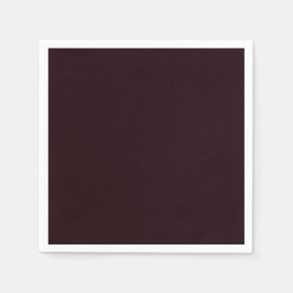 Dark Burgundy | Schlichtes Burgund Serviette