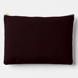 Dark Burgundy | Schlichtes Burgund Zubehörtasche