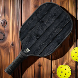 Dark Burnt Wood Pickleball Schläger