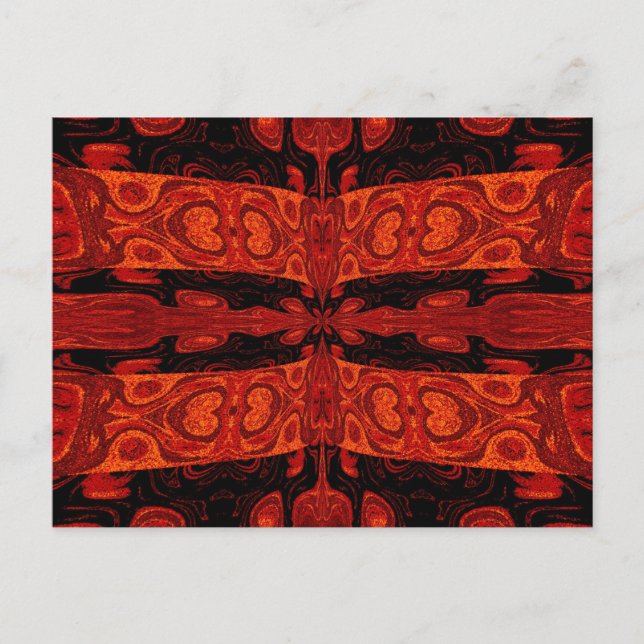 Dark Butterfly Postkarte (Vorderseite)