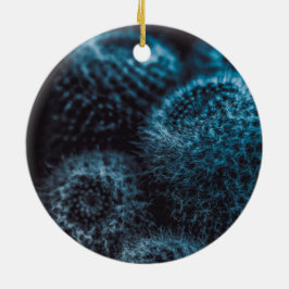 Dark Cactus Keramik Ornament