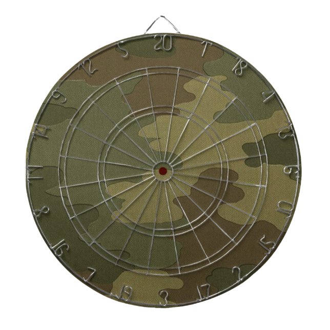 Dark Camouflage Dart Board Dartscheibe (vorne)