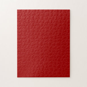 Dark Candy Apple Red Solid Color