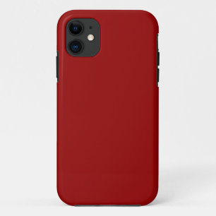 Dark Candy Apple Red Solid Color Case-Mate iPhone Hülle