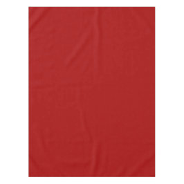 Dark Candy Apple Red Solid Color Tischdecke