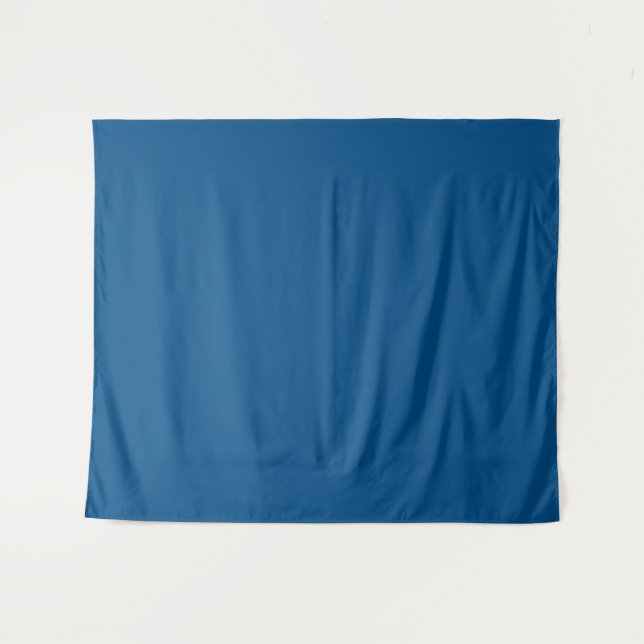 Dark Cerulean Wandteppich (Vorderseite (Horizontal))