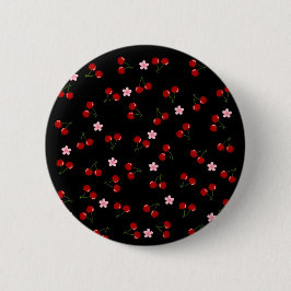 Dark Cherries Button