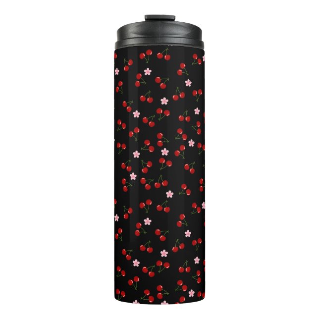 Dark Cherries Thermosbecher (Vorderseite)