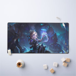 Dark Child Gaming Desk Mat | Benutzerdefinierbarer Schreibtischunterlage