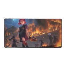 Dark Child Gaming Desk Mat | Benutzerdefinierbarer