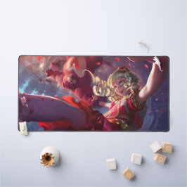 Dark Child Gaming Desk Mat | Benutzerdefinierbarer Schreibtischunterlage
