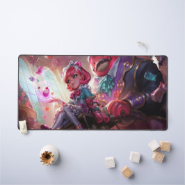 Dark Child Gaming Desk Mat | Benutzerdefinierbarer Schreibtischunterlage