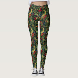 Dark Chinoiseries Leggings - Einzigartig im Asian 