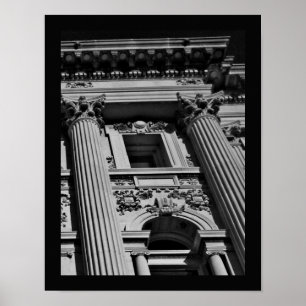 Dark Columns Poster