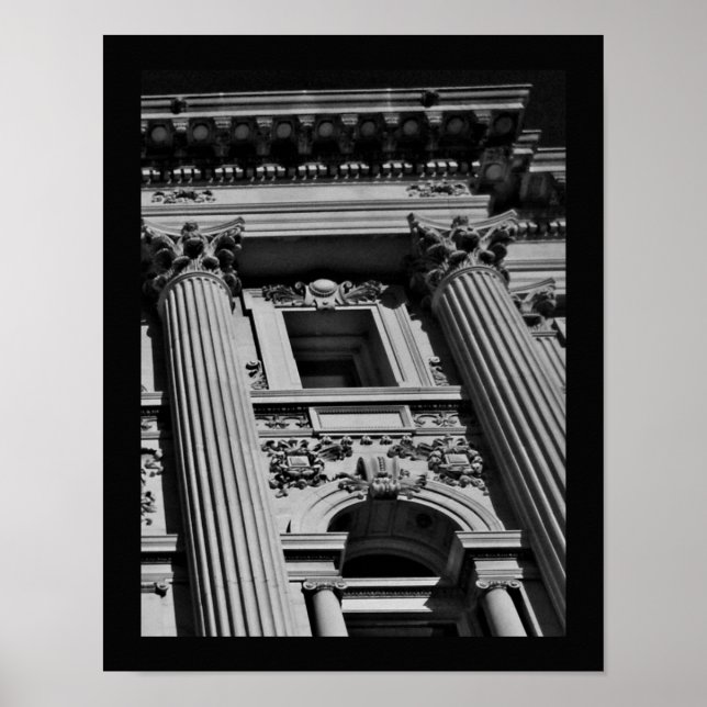 Dark Columns Poster (Vorne)